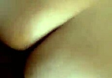 Redbone Amateur Couple Sitting On the Sofa POV Back Look At the Couple’s Asses