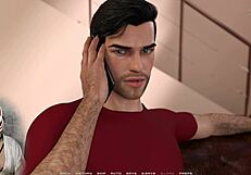 Blonde Babe Smothers in Masked Cartoon