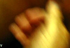 feeling the intense pleasure as i stimulate my wife's big hairy pussy with toys