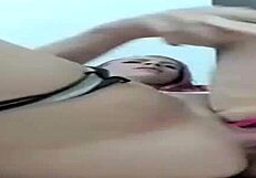 watch this webcam slut squirt hard with her dildo!