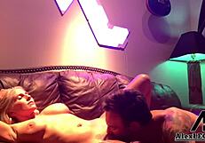 Watch Christie Stevens Get Licked And Dicked By Alex Legend!
