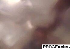 Priya Rai Pleases Her Big Tits With Intense Masturbation!