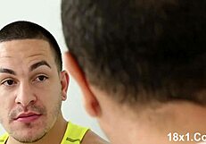 Ebony Step-Sister Seduces Boxer in Hardcore Facial Reality