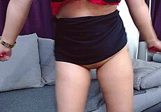 red nails teen fingering tight pussy and ass