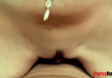 College Babe Punished With Blowjob And Fucking In Garage