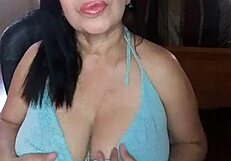 Sexy Friend Shows Off Her Boobs And Legs