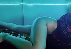 she decides to get on all fours and fuck her friend hard behind her boyfriend's back