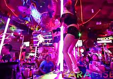 twins party on vacation getting fucked at club part 1