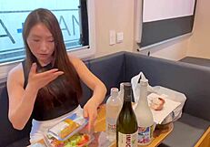 Cooking In A Miniskirt At The Miyako Island Trailer House! 🍳