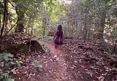 Latina Babe's Sheer Outdoor Fuck