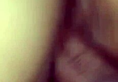 feeling the intense creampie with brunette teen in college