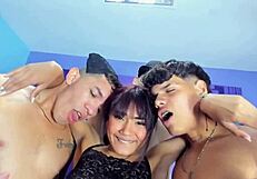 I surrounded myself with friends at the party and shared some intimate moments.