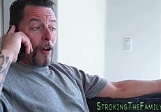 ब्लोंड सौतेली जवान 18+ को जंगली चुदाई में माल का धमाका!