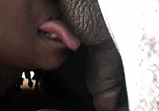 This one ball shot so much cum on my face in POV.