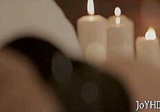 slim teen 18+ gets muff licked by amateurs