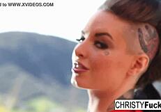christy mack flaunts big tits and ass!