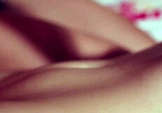 Why are these blonde lesbians kissing in stockings and lingerie?