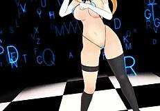 Sexy bikini dance by M Irai Akari stuns me