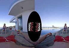 Want to see this blonde give a taboo blowjob and handjob in POV?