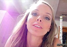 big tit brunette milf asks jane doux, 'want to fuck when husband's away?' in taboo stepmom scene