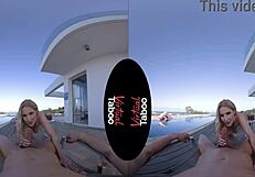 Want to see this blonde give a taboo blowjob and handjob in POV?