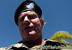 Ebony Stepdaughter Sucks Big Cock and Masturbates in Reality Scene