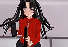 rin's soothing voice guides uncensored hentai asmr session with onaho and earphones at 60fps