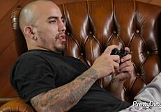 Dominant Brunette Bent Over For Hard Doggystyle Fucking And Oral Masturbation