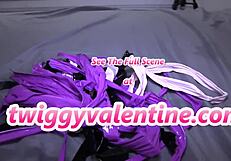 Twiggy Valentine begs for spanking in interracial BDSM 😈