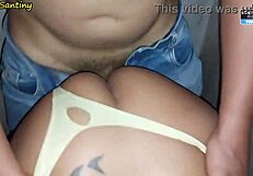 hunting for dick in the cabins with these amateurs