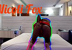 Before carnival, the beautiful ebony babe invited me to fuck her tight ass