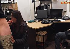 couple bitches attempt theft and get hardcore slammed in pov hidden cam