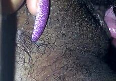 He masters the art of pussy licking.