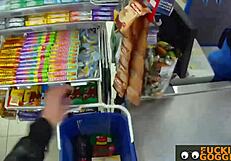 Gorgeous petite Russian brunette narrates her intense blowjob scene