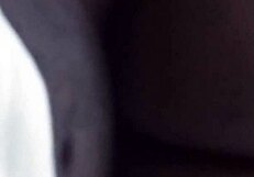 amateur with big curves makes homemade video in car