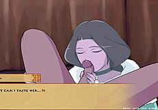 Ghost Milf Blowjob in Anime