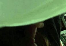 eighteen year old tinder freak gives blowjob and rimjob