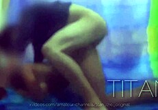 Unfaithful wife feels deep pleasure as she's fucked and covered in cum on her huge tits