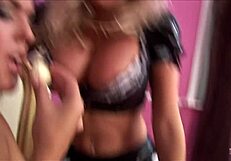 she asks, 'do you love my big tits lesbian friend visiting for orgasms?'