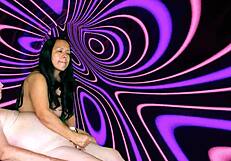 Latina Agarabas Undresses Dancing Striptease With Cum