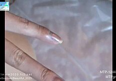 hey, check out this asian amateur fingering with those long artificial nails?