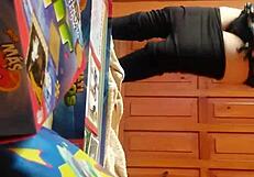 Nalgas de mi hermosa esposa en cuarentena me antojan todo el tiempo