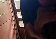 blowjob and doggystyle with my wife at home