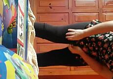 Nalgas de mi hermosa esposa en cuarentena me antojan todo el tiempo