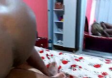 i called my freind to fuk my blond wife's ass hard