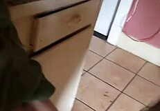 blowjob and doggystyle with my wife at home