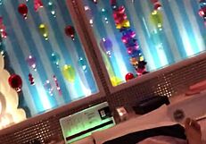 Asian babe in homemade sex with cumshots