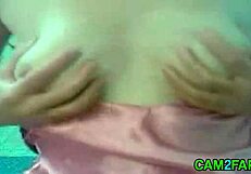 Girl Masturbates With Dildo On Webcam Chat