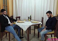 Family meal turns into an unexpected sharing moment