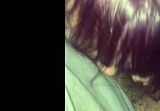 Amateur Wife Sucking Black Cock in Homemade Scene